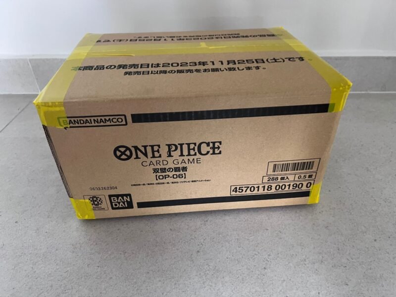 One Piece OP06 Wings of Captain Booster Box (Japanese) - 1 Case
