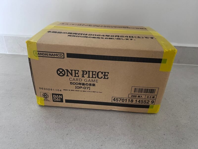 One Piece OP07 500 Years in the Future Booster Box (Japanese) - 1 Case