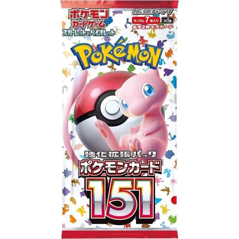 Pokemon SV2A Pokemon Card 151 Booster Box (Japanese) - Image 2