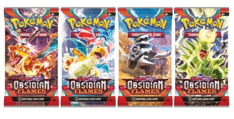Pokemon SV03 Obsidian Flame Booster Pack (English) - 1 Pack