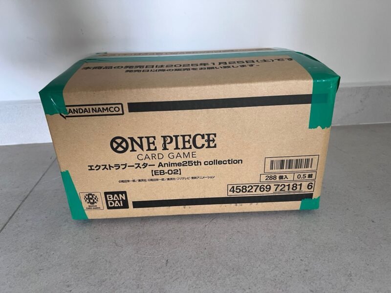 One Piece EB02 Extra Booster Anime 25th Collection Booster Box (Japanese) - 1 Case