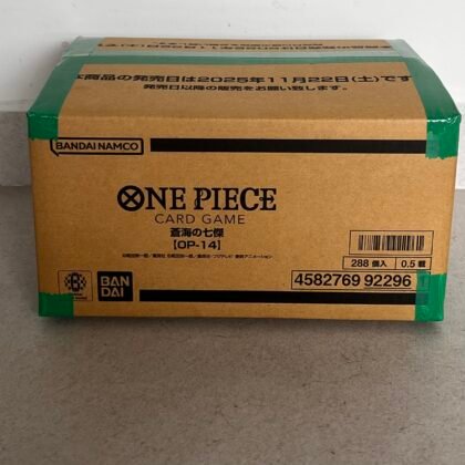 One Piece OP14 The Azure Sea's Seven Booster Box (Japanese) - 1 Case