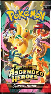Pokemon ME02.5 Ascended Heroes Booster Pack (English) - 1 Pack