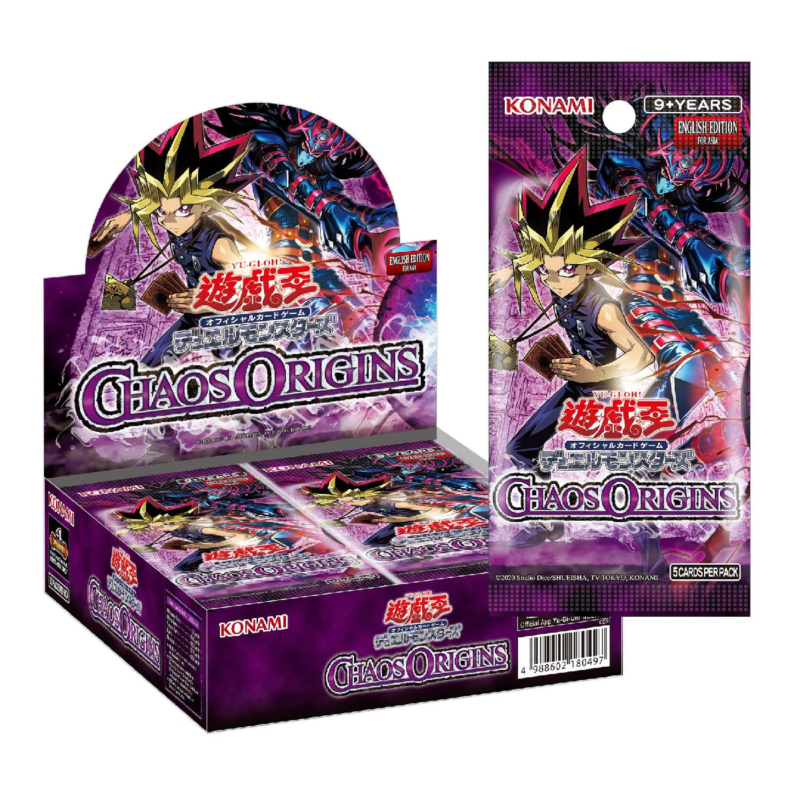 Yugioh OCG Chaos Origins Booster Box (Asia English)
