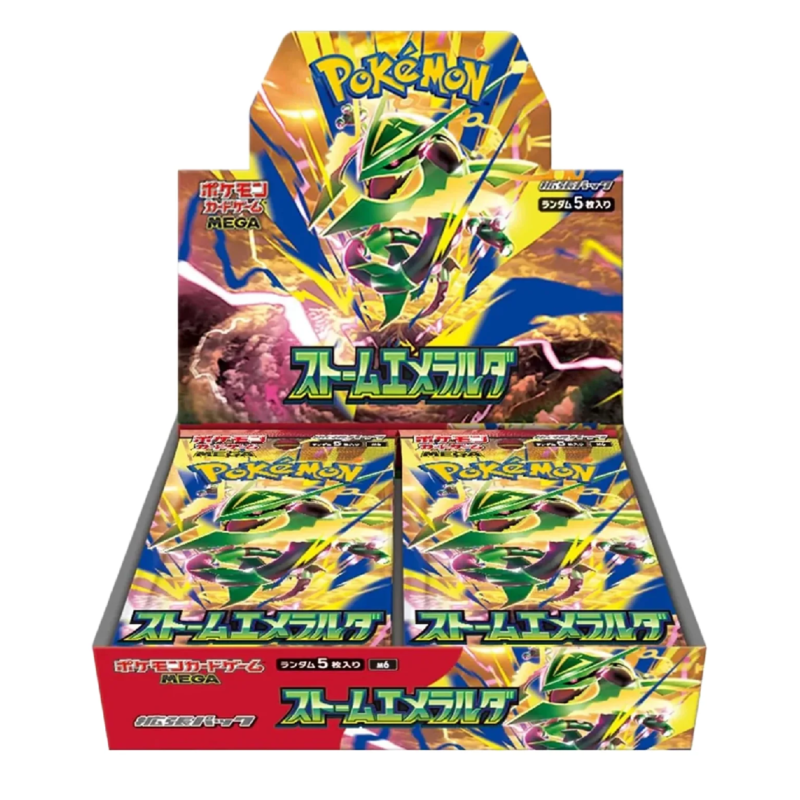 Pokemon M6 Storm Emeralda Booster Box (Japanese) [Shrinked]