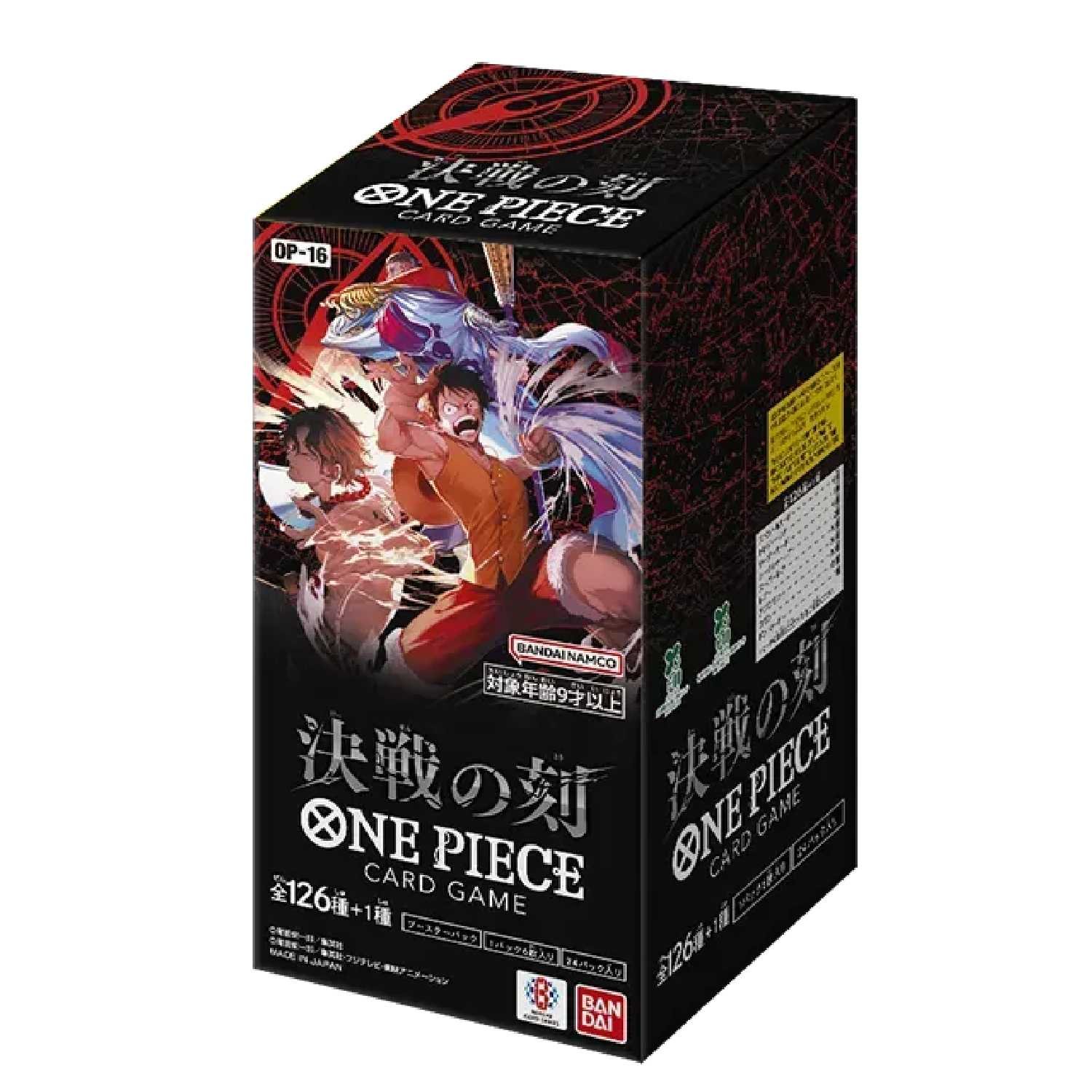 One Piece OP16 The Time of Battle Booster Box (Japanese)