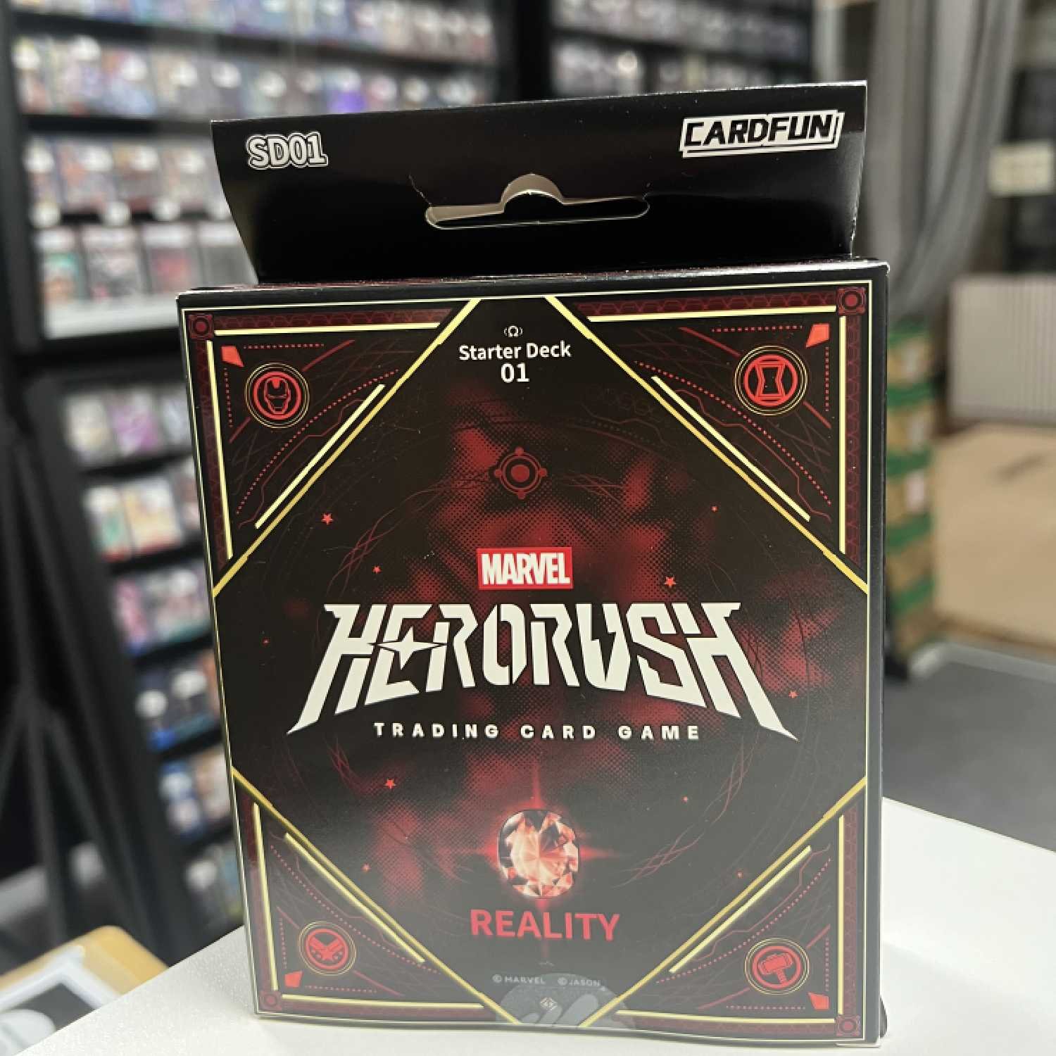 Marvel Hero Rush SD01 Reality Starter Deck – Iron Man (EN)